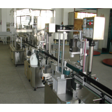 automatic filling capping sealing labeling whole packing line